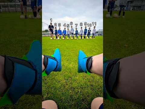 1, 2, 3, 4, 5, 6, 7, 8, 9, 10 or 11?🤔⚽️