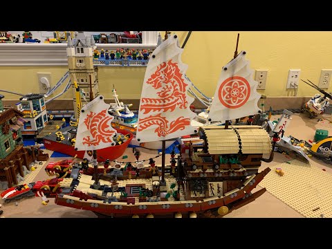 BUILDING LEGO NINJAGO MOVIE DESTINY’S BOUNTY!