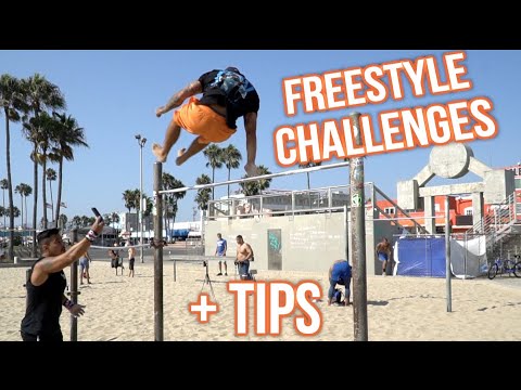 FREESTYLE CALISTHENICS COMBO CHALLENGE + Muscle-up 360 mini tutorial