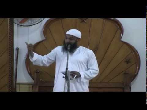 ''Signification Serments et Voeux dans deen'' Khutbah par Zayd Imamane 31 07 2015