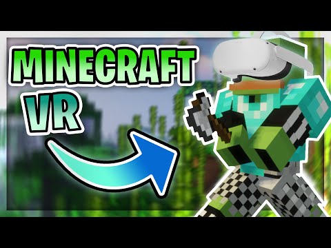 Jag Spelade MINECRAFT i VR... | Minecraft: VR #1