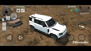 Range rover. Rescue Defender