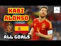 Xabi Alonso | All 16 Goals for Spain