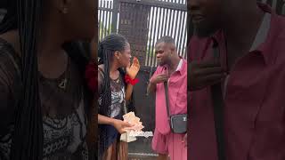 She passed attitude test from rich guy pretending to be rude to her