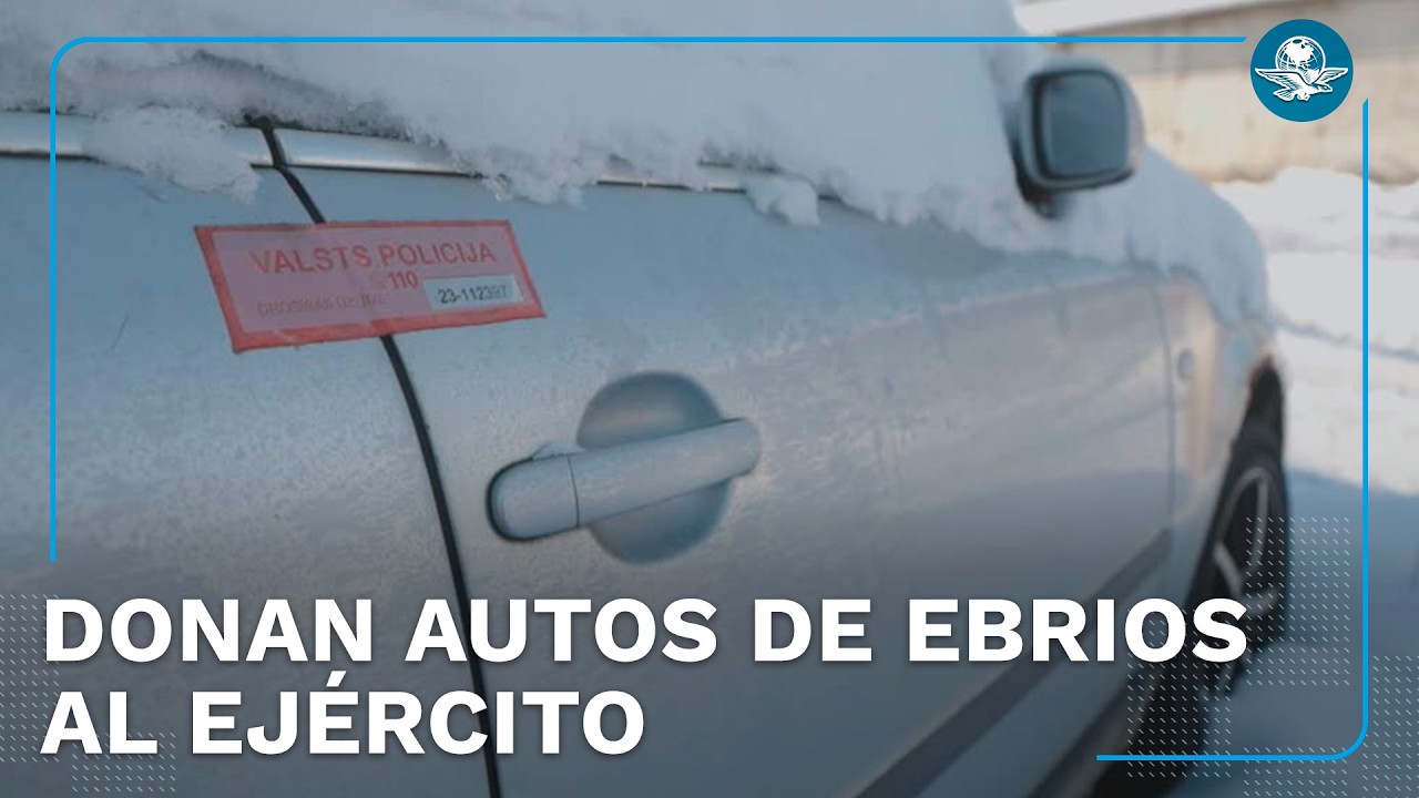 Autos de conductores ebrios terminan en el ejército ucraniano