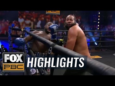 Michael Coffie, former Marine, knocks out Darmani Rock to improve to 12-0 | HIGHLIGHTS | PBC ON FOX
