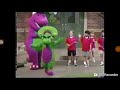 Barney Excellent Exercise 2000 Goodbye Scene For Walter Johnson And Colleen Ford