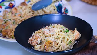 You Need To Try This Creamy Shrimp Pasta Recipe