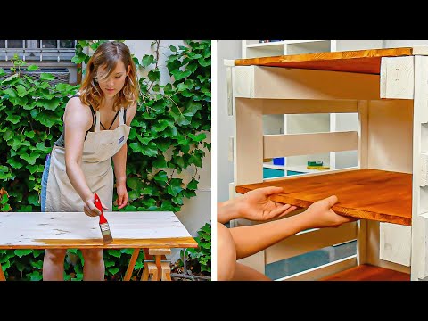 5 DIY-Möbel aus Holz für Küche, Wohnzimmer & Garten – einfacher & schneller als du denkst!