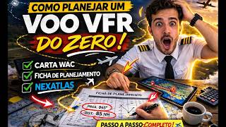 Aprenda a Planejar uma Navegação Aérea do Zero (PP) | Carta WAC + NexAtlas