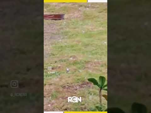 MORADOR DE CATU, INTERIOR DA BAHIA, SE ASSUSTA COM CHUVA DE GRANIZO.