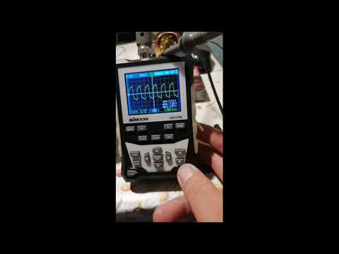 Осциллограф KKOMOON DS0120M, небольшой ремонт щупа осциллографа.