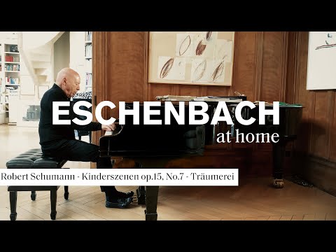 At home with Christoph Eschenbach - Schumann Kinderszenen op.15, Träumerei