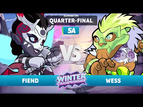 Fiend vs. Wess - Elimination Quarter-Final - SA - Brawlhalla Winter Championship 2023