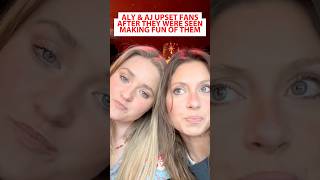 Aly &amp; AJ Upset Fans After They Were Seen Making Fun Of Them