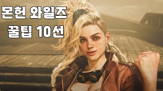 [몬헌 와일즈] 알고 하면 편리한 팁 10가지