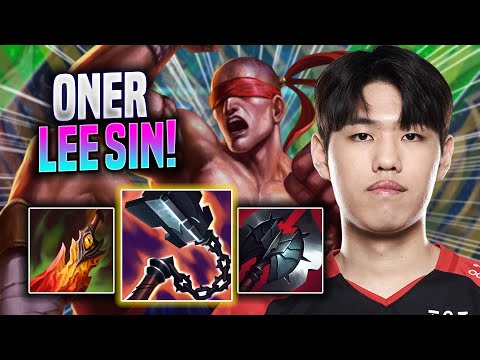 ONER INTENSE GAME WITH LEE SIN! - T1 Oner Plays Lee Sin JUNGLE vs Graves! | Season 2022