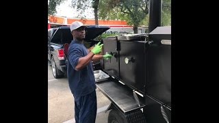 Charity Work using the Shirley Fabrication Smoker