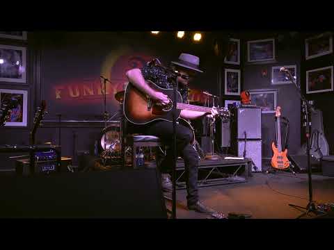 JL Fulks Live at The Funky Biscuit | SRV Acoustic Set