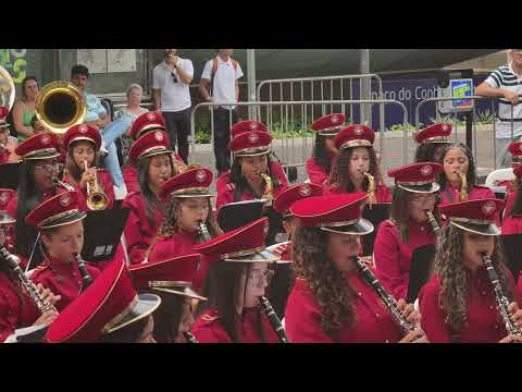 Encontro de Bandas Estadual - Banda Euterpe Padre João Maria Poirrier - Presidente Kubitschek