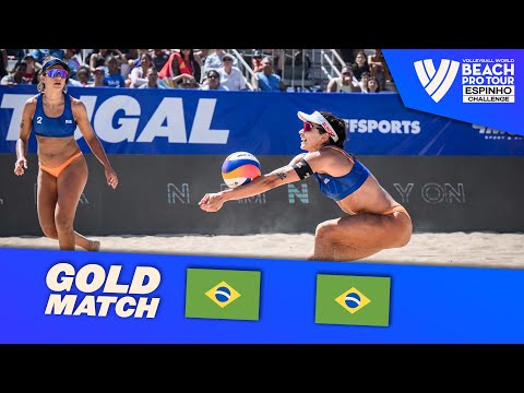 Carol/Barbara vs. Andressa/Vittoria - Finals Highlights Espinho 2023 #BeachProTour