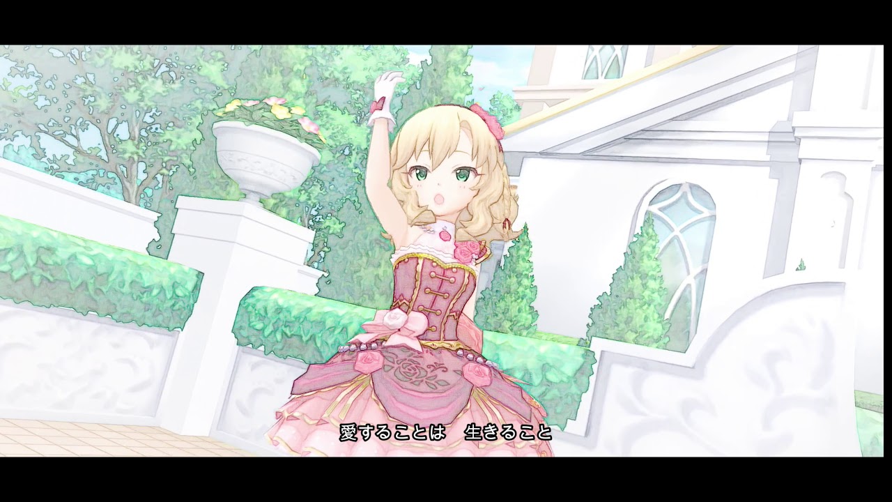 デレステMV  櫻井桃華　オリジナル曲愛の讃歌