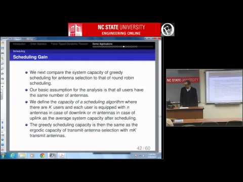 ECE 804 Lecture 004  Dr  Vahid Tarokh  The Theorem of Fisher–Tippett–Gnedenko