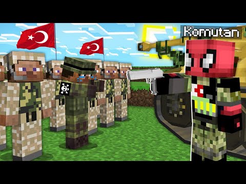 FAKİR TÜRK ASKERİ KOMUTANI OLDU! 💣 - Minecraft