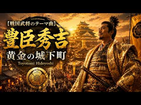 【戦国武将のテーマ曲】豊臣秀吉🌅黄金の城下町 | Toyotomi Hideyoshi