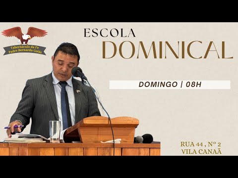 Escola Dominical  - Padre Bernardo - GO - 29/03/2026