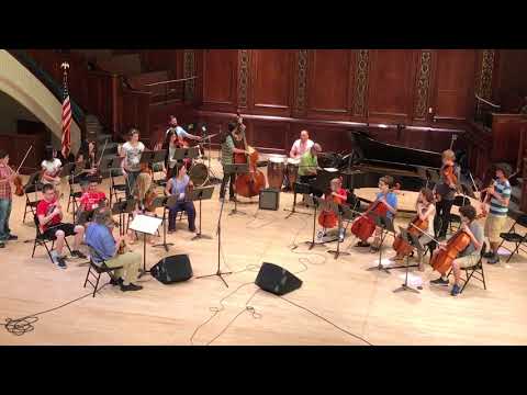 El Cumbanchero by Rafael Hernandez at the String Jam Camp