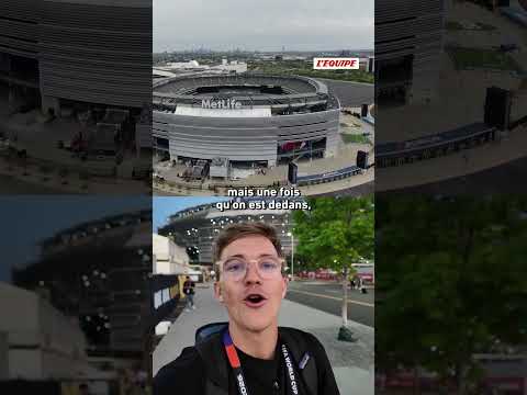 🏟️ Voici le MetLife stadium, le stade de France - Sénégal (et de la finale !) #shorts