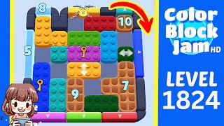 Soluzione del Livello 1824 di Color Block Jam