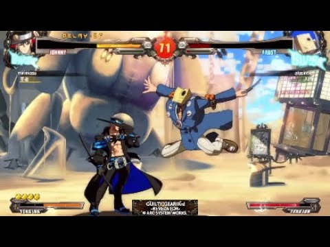 ♯393【PS4】GGXrd Rev2 Johnny lobby match【ジョニー】