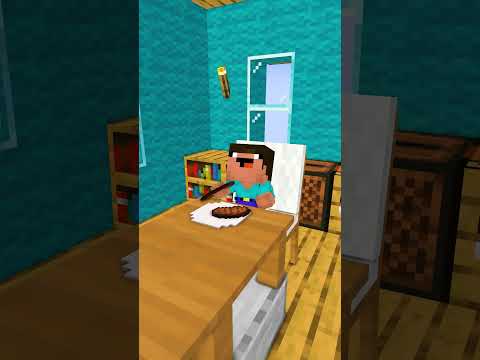 Good Baby Noob ( Share a Meal ) - Monster School Minecraft Animation
