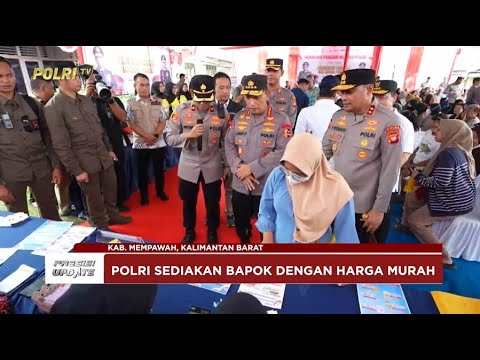 PRESISI UPDATE: KAPOLRI TINJAU GERAKAN PANGAN MURAH DI KALIMANTAN BARAT 08/08/25 (14.00)