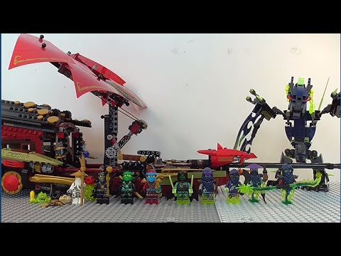 Lego Ninjago Final Flight Of Destiny's Bounty Review! 70738! SUMMER 2015!