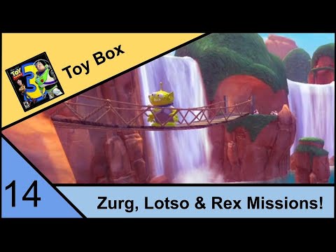 Completing Missions From Zurg, Lotso, and Rex! - Toy Story 3 Toy Box #14
