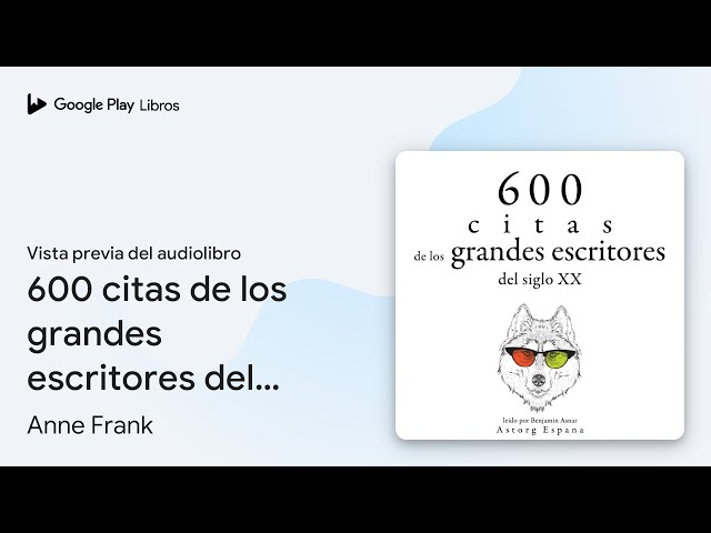Vídeo relacionado con 600 citas de los grandes escritores del siglo XX
