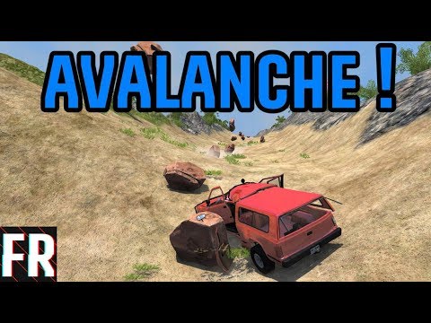 BeamNG Drive - Beat The Avalanche !