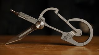 Titanium EDC Carabiner (Rovyvon U4 Pro+)