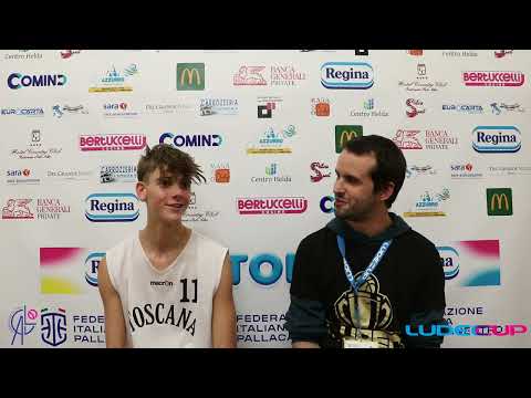 LUDECCUP 2022 - 10/12/2022 - TOSCANA vs EMILIA ROMAGNA - INTERVISTA A ROVENTINI GIULIO (TOSCANA