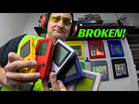 I Bought 5 Broken Game Boys at a Yard Sale. Let's Fix Them!