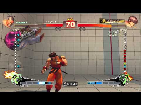 Fuji (Guy) vs Kyotojin (Dee Jay)　－ SSF4AE2012 - Endless Match
