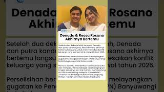 Akhirnya Denada Bertemu Ressa setelah 24 Tahun, Manajer Sebut Keduanya Tak Mampu Membendung Air Mata