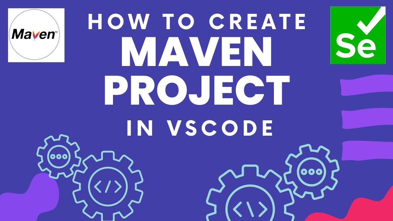 Creating Maven Project in VSCode #java #maven #selenium
