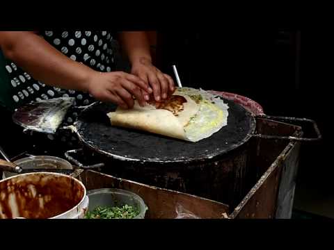 Staple food pancake of Shandong