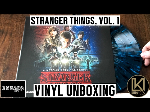Kyle Dixon & Michael Stein - Stranger Things Volume 1 Vinyl Unboxing | KurVibes