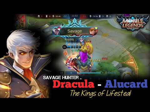 Alucard SAVAGE 🔥Real of Vampire is born | Titisan Top Global COLD.
