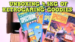 Unboxing 4.5kg of retrogaming stuff